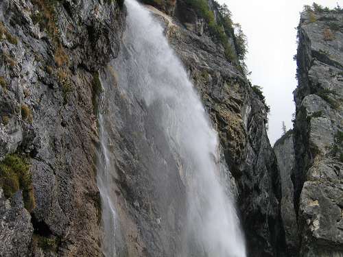 Cascata Comelle - Gares di Canale d'Agordo