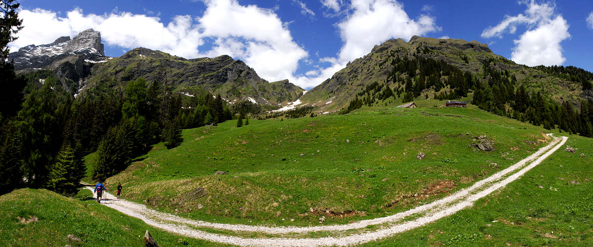 malga Stia in Val di Gares, Canale d'Agordo, Pale di San Martino