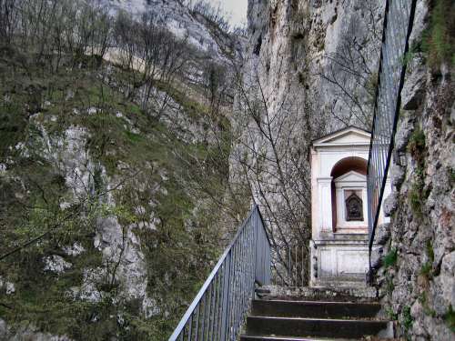 Santuario Madonna della Corona Brentino Belluno Val d'Adige Spiazzi di Ferrara di Monte Baldo