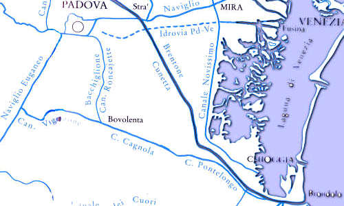 fiume Bacchiglione-Roncajette