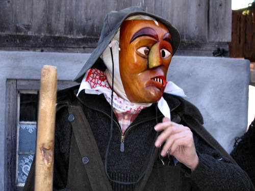 maschere del carnevale di Sappada