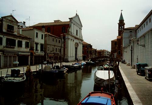 Chioggia - canale della Vena