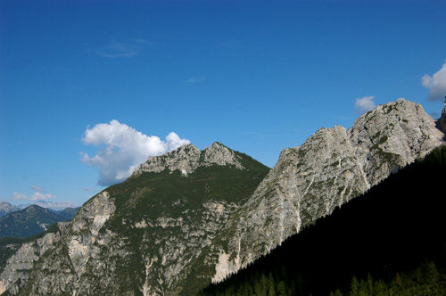 dal canalone di forcella Toanella