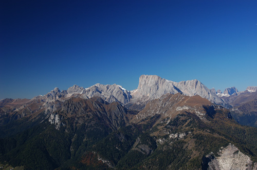 Dolomiti - escursione rifugio Tissi al monte Civetta