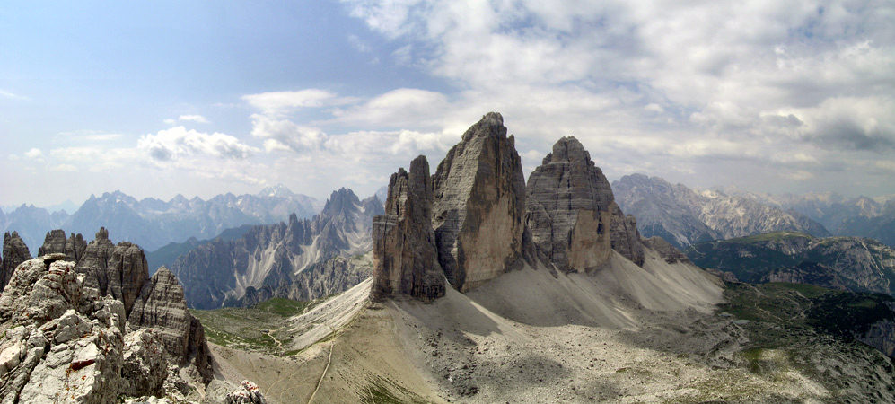 monte Paterno, Dolomiti Tre Cime di Lavaredo