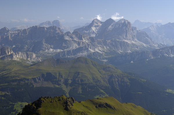 Marmolada - dalla stazione funivia di Punta Rocca