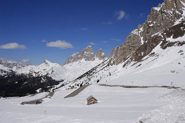 Dolomiti, passo Pordoi