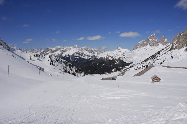 Dolomiti, passo Pordoi