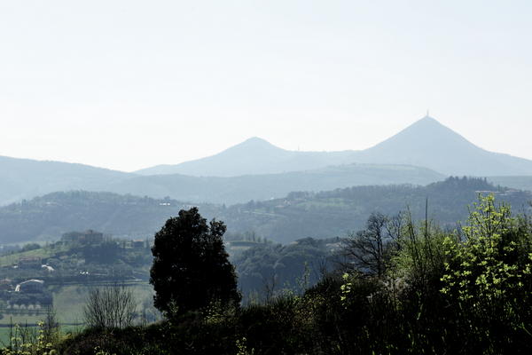 Arquà Petrarca monte Calbarina Stagno Corte Borin - Colli Euganei