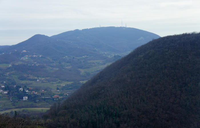 Teolo, il monte Venda e Rocca Pendice