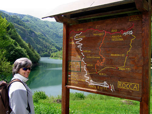 passeggiata lago di Corlo Zanetti Berti Corlo Rocca
