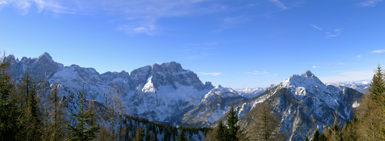 Monte Lussari, Tarvisio, Val Saisera, Montasio, Alpi Giulie