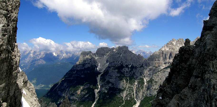 Cridola, Dolomiti gruppo dei Monfalconi prealpi Friulane