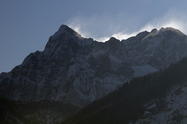 Inverno a Erto e nella valle del Vajont