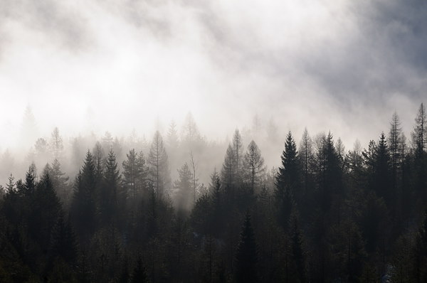 Inverno a Erto e nella valle del Vajont