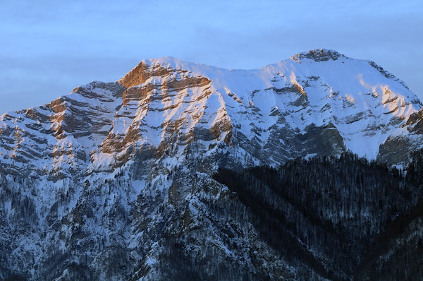 Inverno a Erto e nella valle del Vajont