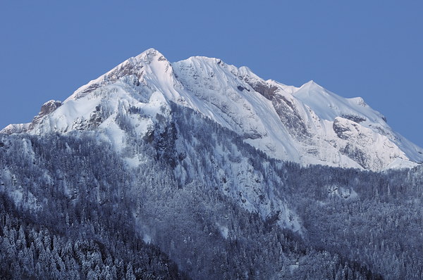 Inverno a Erto e nella valle del Vajont