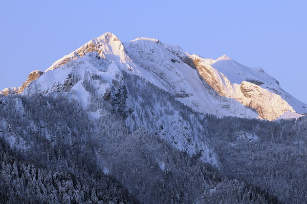 Inverno a Erto e nella valle del Vajont