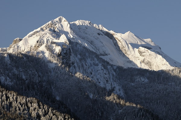 Inverno a Erto e nella valle del Vajont