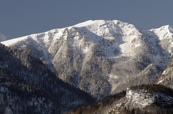 Inverno a Erto e nella valle del Vajont