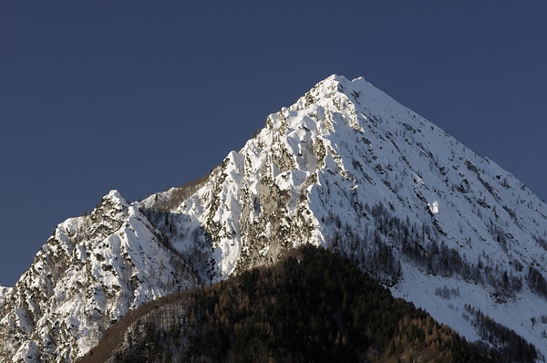 Inverno a Erto e nella valle del Vajont