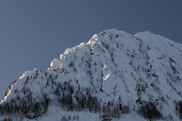 Inverno a Erto e nella valle del Vajont