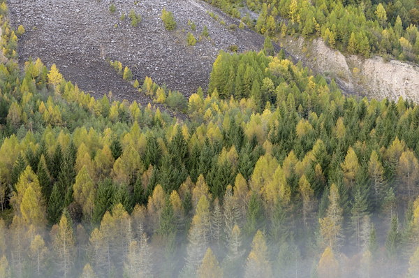 autunno a Erto e nella valle del Vajont