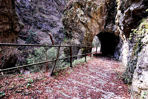 Cismon del Grappa, Valbrenta - la Gusella e la mulattiera della val Goccia