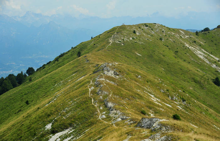 escursione dorsale CimaGrappa-Solaroli / Croce dei Lebi Col dell'Orso Salarolo Valderoa Fontanasecca Val delle Mure Cason del Sole Pian di Bala Val Vecia