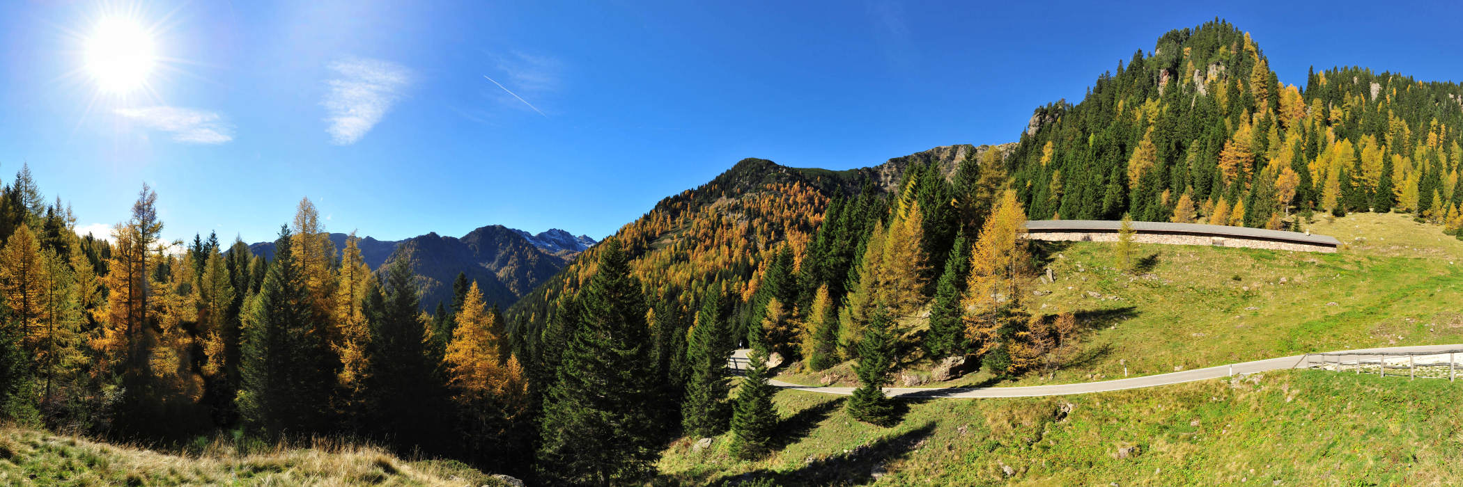 dal passo Manghen verso la Val Calamento, Lagorai, Trentino