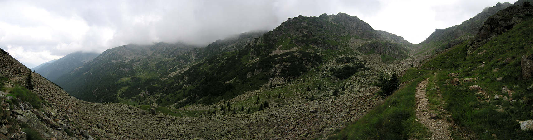 Forcella Magna, gruppo di Cima d'Asta, Val Malene