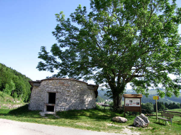 mountain bike nell'alta Lessinia, montagna veronese