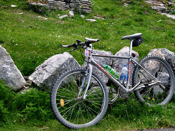 mountain bike nell'alta Lessinia, montagna veronese