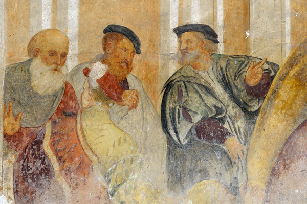 Ceneda, affreschi di Pomponio Amalteo alla Loggia Municipale