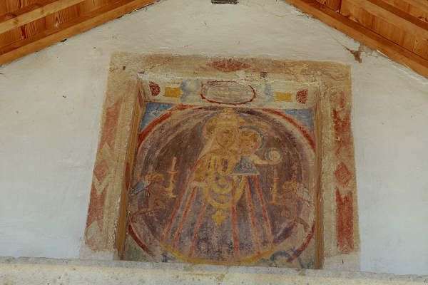 Vallada Agordina, Sachet, chiesa di San Simon