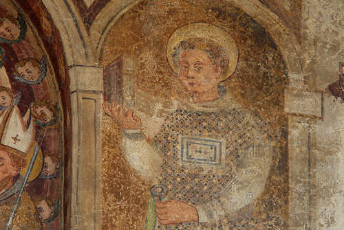 affreschi murali sacri a Canale d'Agordo