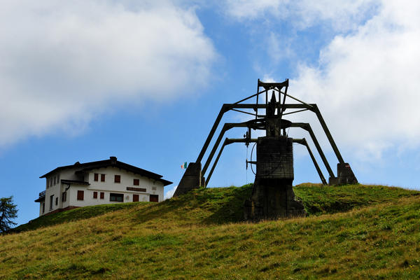 rifugio Scarpa, monte Agner, malga Col di Luna, Frassené Agordino