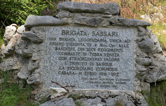 Monte Zebio - Brigata Sassari
