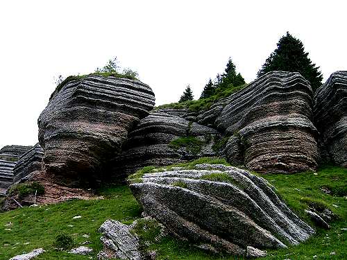 città di roccia al monte Fior Spil Castelgomberto, Melette di Foza