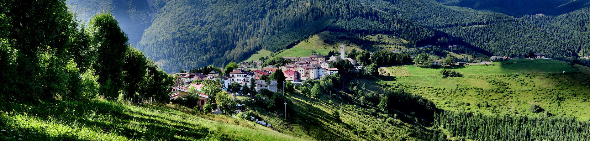 panorama a Foza, Altopiano di Asiago Sette Comuni