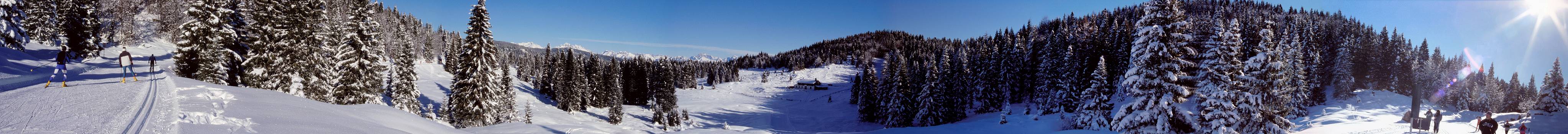 Campomulo pista Ortigara, Gallio - fotografia panoramica