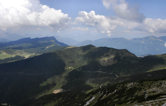 rifugio Larici, malga Larici, bocchetta Portule, monte Portule, cima Larici
