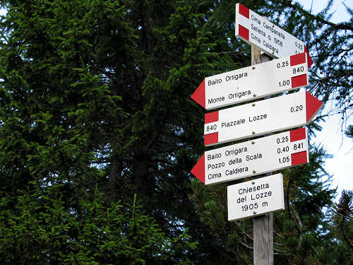 zona monumentale del monte Lozze - altopiano di Asiago 7 Comuni
