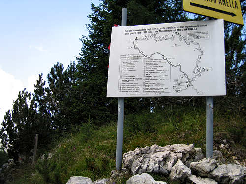 zona monumentale del monte Ortigara - altopiano di Asiago 7 Comuni
