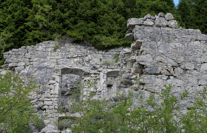 ex forte italiano di Cima Verena a Mezzaselva di Roana, Altopiano di Asiago