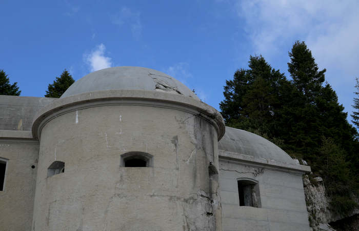 ex forte italiano di Cima Verena a Mezzaselva di Roana, Altopiano di Asiago