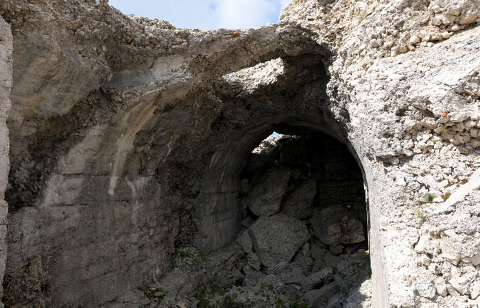 ex forte italiano di Cima Verena a Mezzaselva di Roana, Altopiano di Asiago