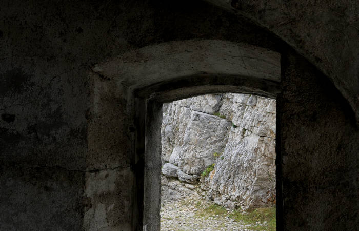 ex forte italiano di Cima Verena a Mezzaselva di Roana, Altopiano di Asiago