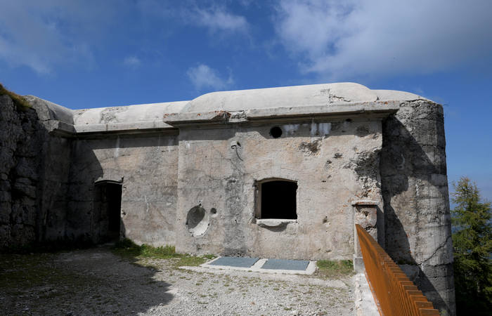 ex forte italiano di Cima Verena a Mezzaselva di Roana, Altopiano di Asiago