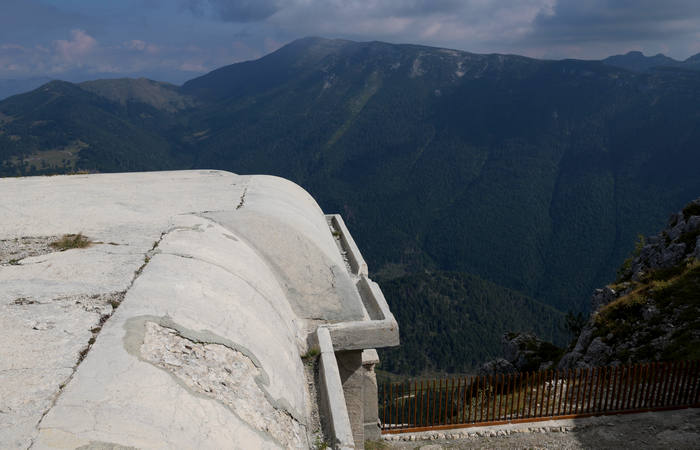 ex forte italiano di Cima Verena a Mezzaselva di Roana, Altopiano di Asiago